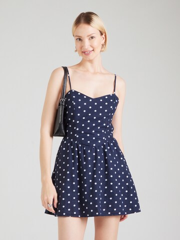 Abito estivo di HOLLISTER in blu: frontale