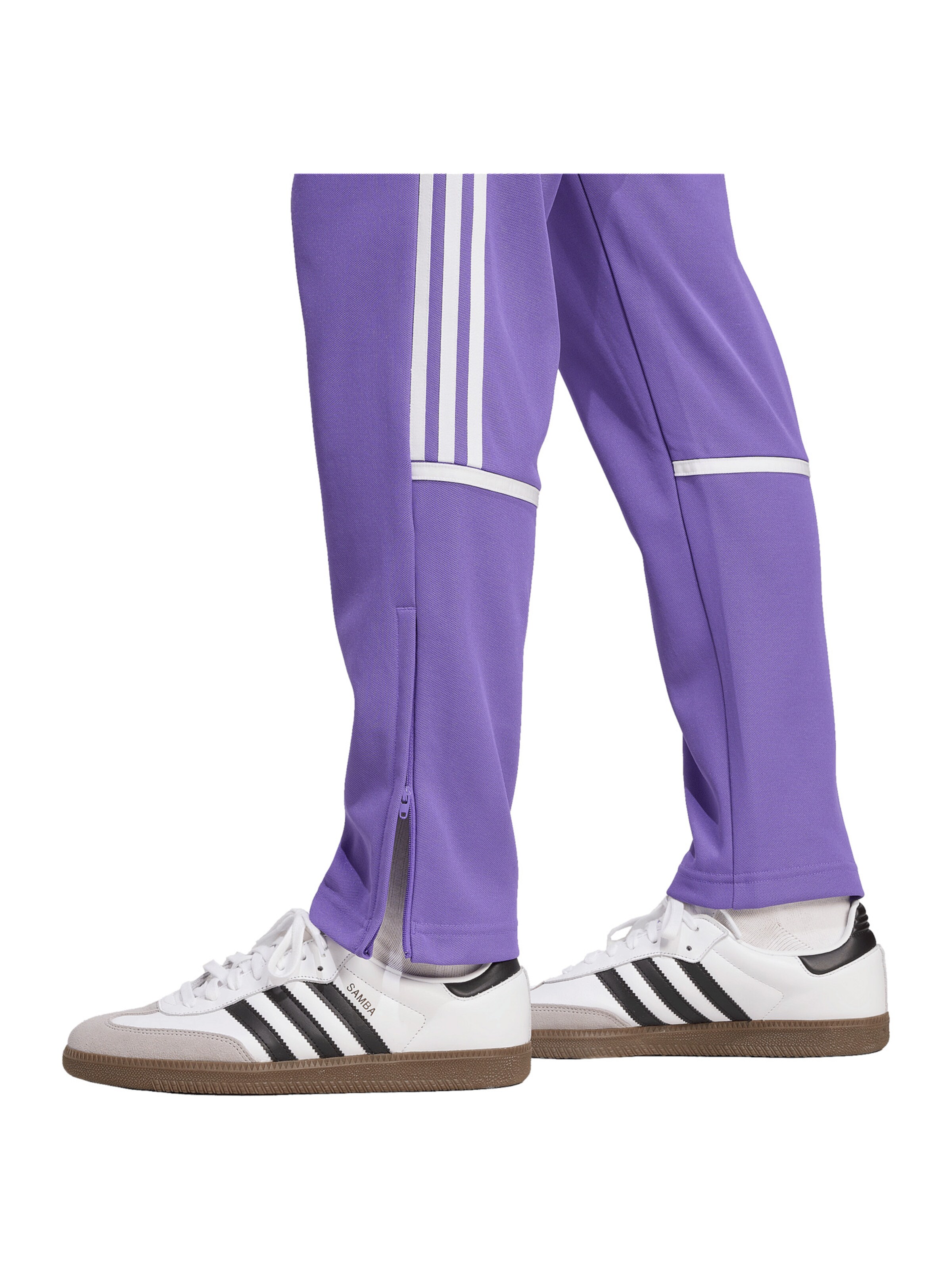 ADIDAS PERFORMANCE Úzky strih Športové nohavice - Fialová