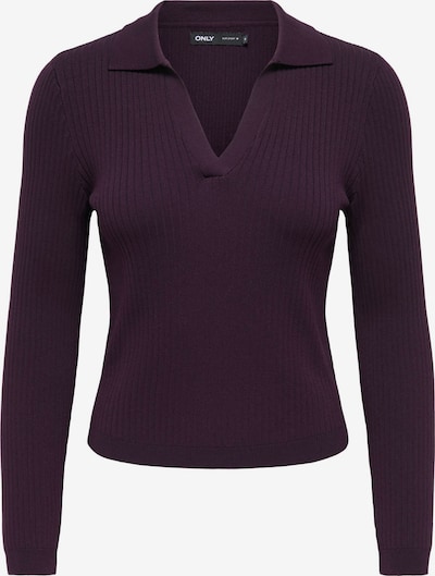 ONLY Pullover 'ONLKaya' in XS in aubergine, Produktansicht