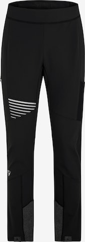 ZIENER Regular Workout Pants 'NEVINIA' in Black: front