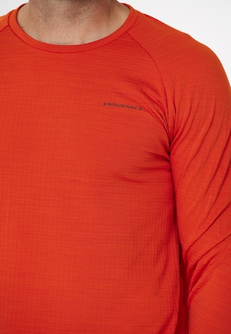 ENDURANCE Functioneel shirt 'Avan' in Oranje