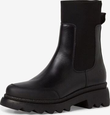 TAMARIS Ankle Boots in Black: front