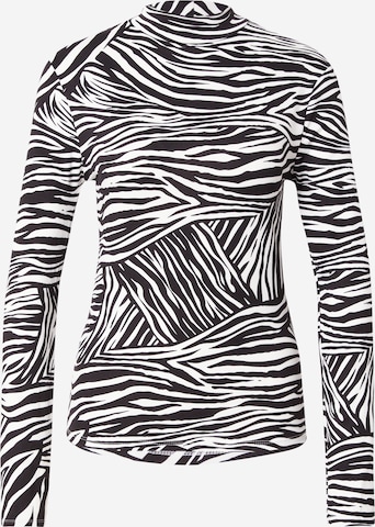 Hailys - Camiseta 'Ki44mmy' en negro: frente