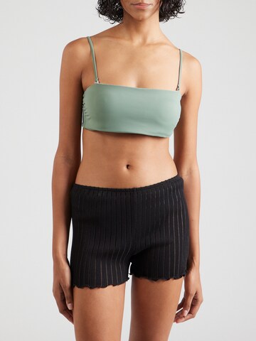 EDITED Bralette Bikini top 'Grete' in Green: front