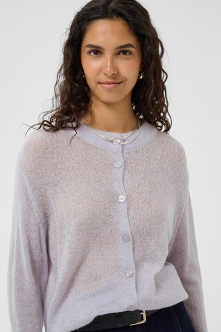 SAINT TROPEZ Strickjacke 'Sabbara' in Lila