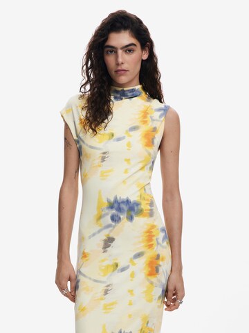 Desigual Dress in Yellow: front
