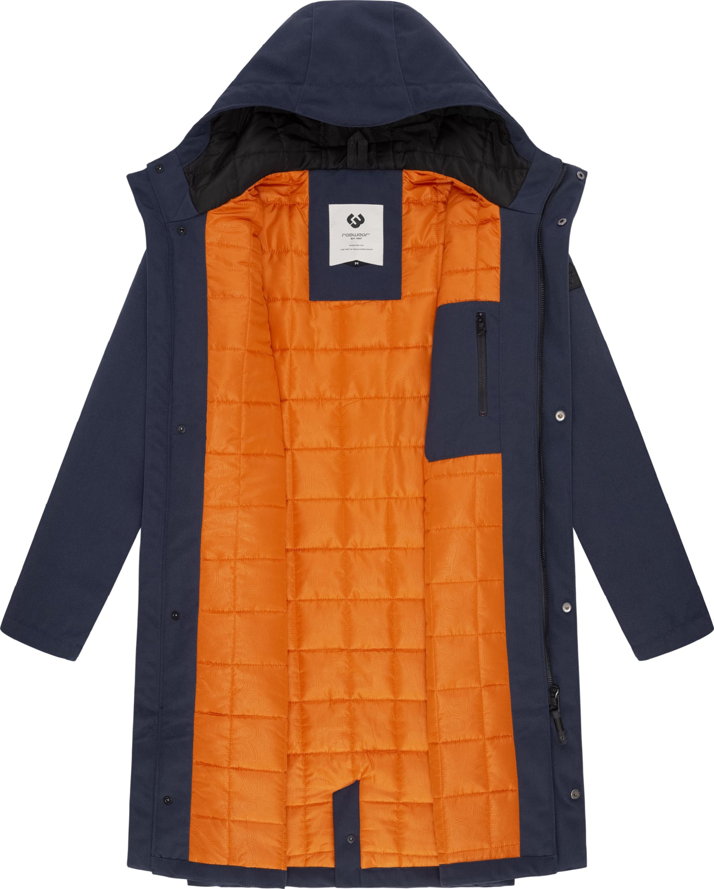 RagwearZimski kaput 'Mr Them' - plava boja