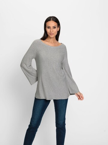 heine Pullover i grå: forside
