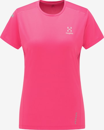 Haglöfs Performance Shirt 'L.I.M Tech' in Pink: front