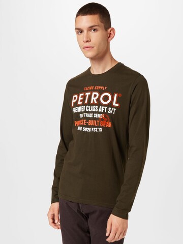 Petrol Industries T-Shirt in Grün: predná strana