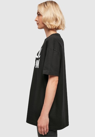Merchcode Oversized Shirt 'Mothers Day - Cool Mom' in Black