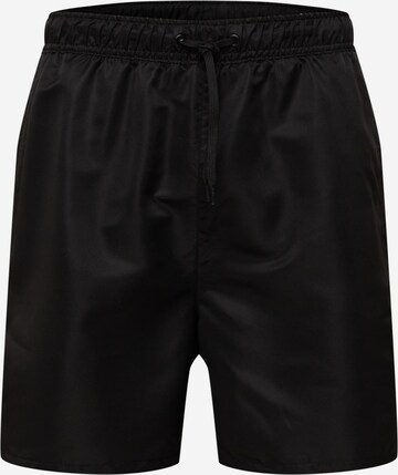 Resteröds Board Shorts in Black: front