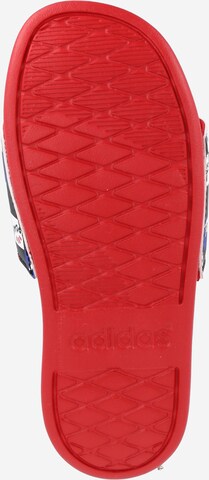 ADIDAS SPORTSWEAR Strand-/badesko 'Disney Adilette Comfort Spider-Man' i blå