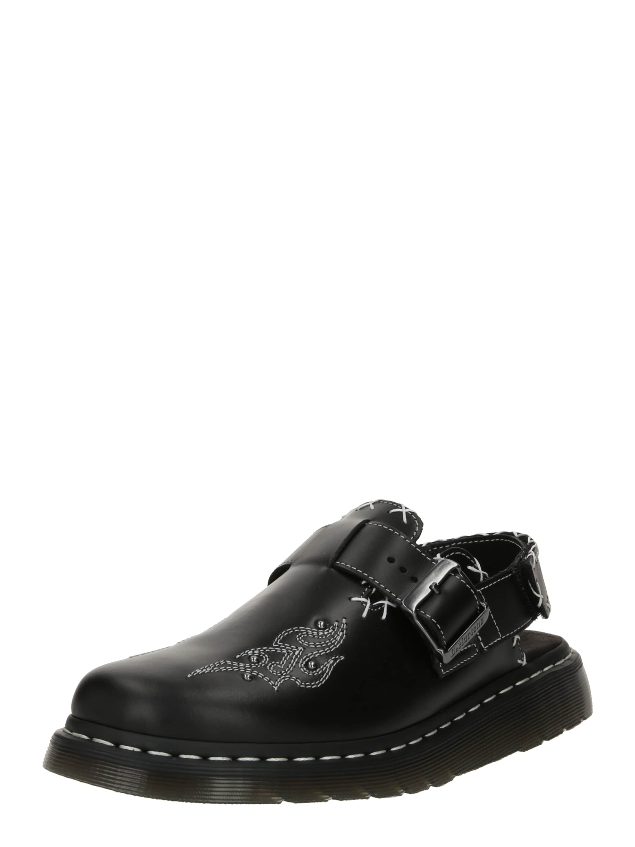 Dr. Martens Instappers 'Jorge II' in Zwart: voorkant