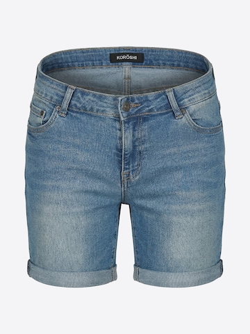 KOROSHI Regular Farkut värissä sininen