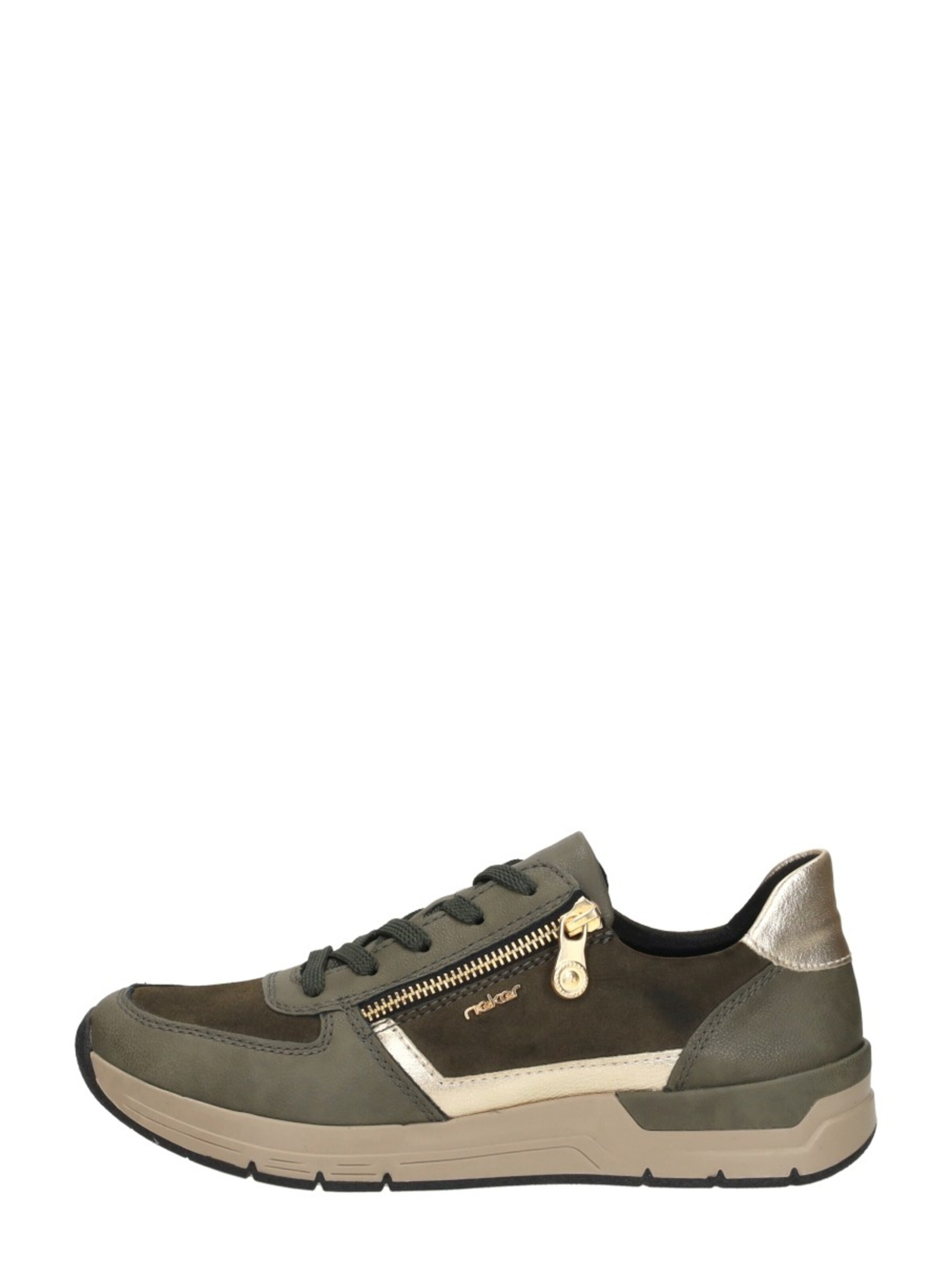 Rieker Sneakers laag 'Sneakers Laag' in Groen: voorkant