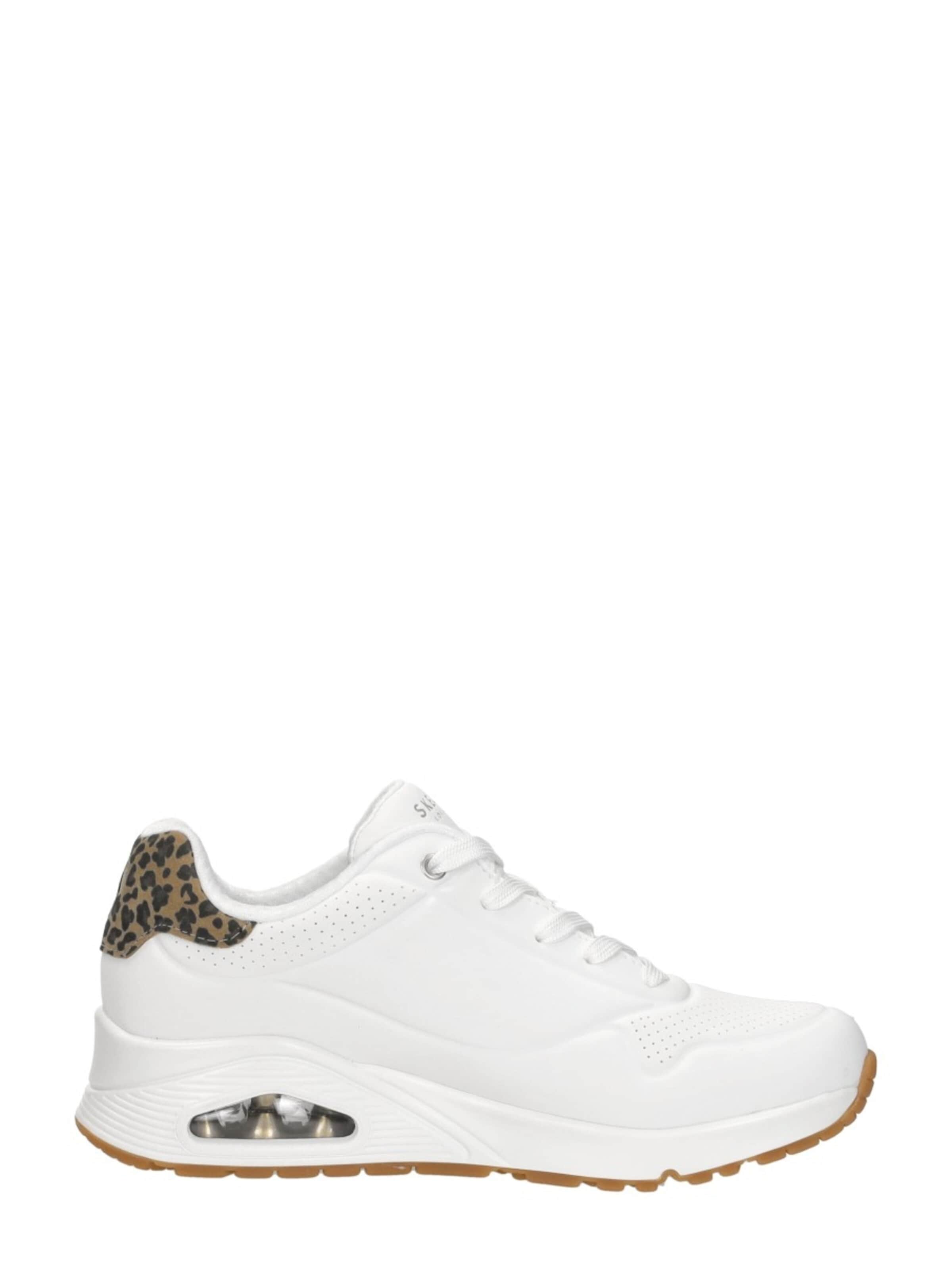 SKECHERS Sneakers laag 'Uno - Jungle Nite' in Wit