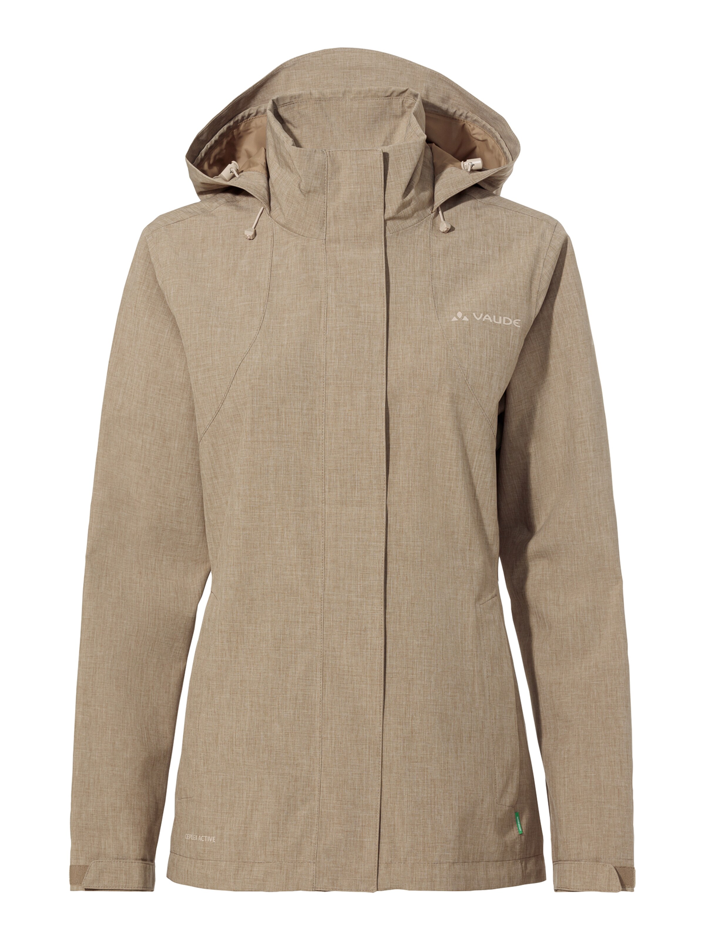 VAUDE Outdoorjacke 'Rosemoor' in Beige: Vorderseite