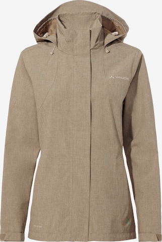 VAUDE Outdoor jacket 'Rosemoor' in Beige: front