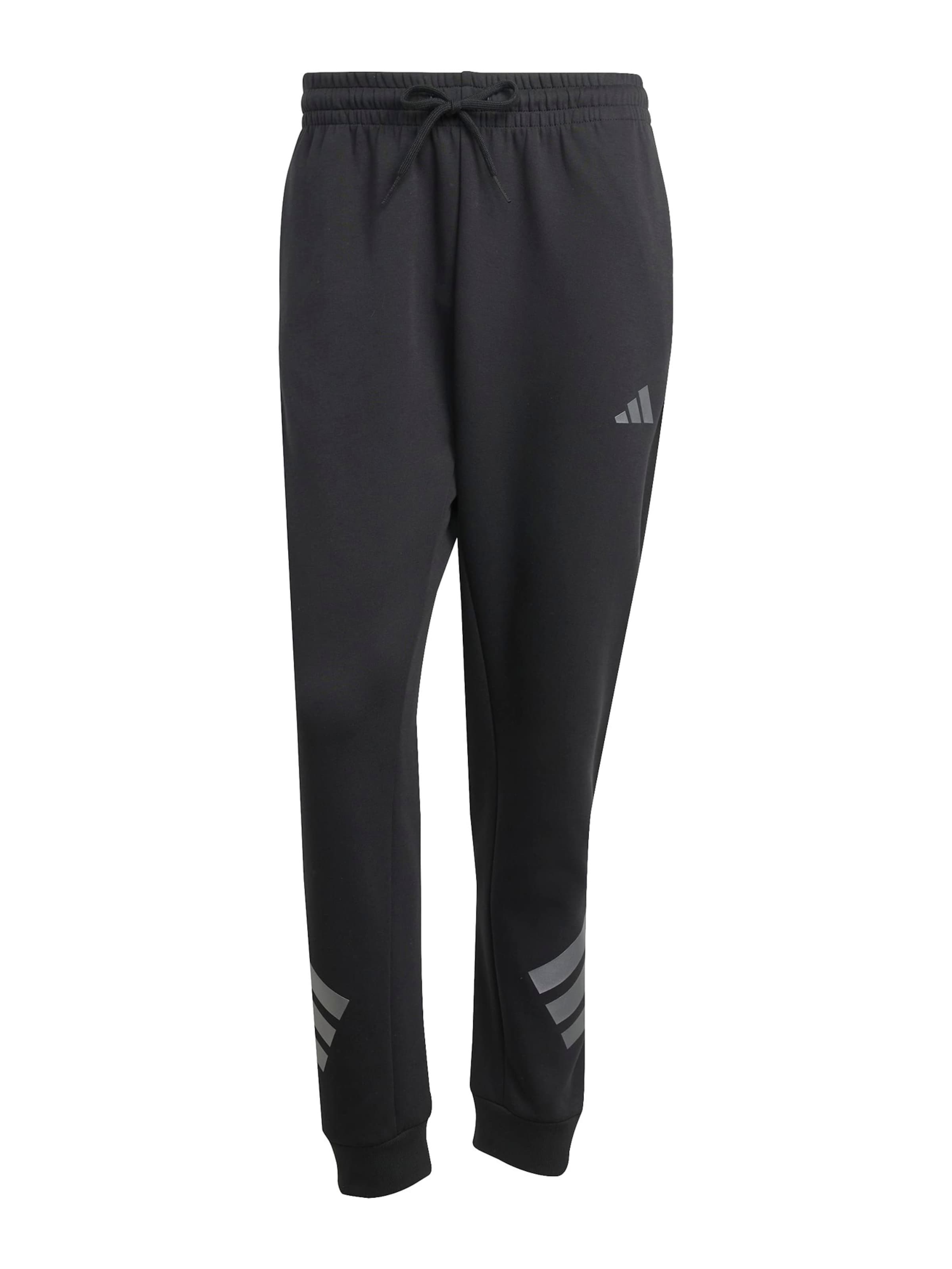 Tapered Pantaloni sport 'FI' de la ADIDAS SPORTSWEAR pe negru: față