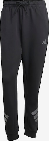ADIDAS SPORTSWEAR - Pantalón deportivo 'FI' en negro: frente