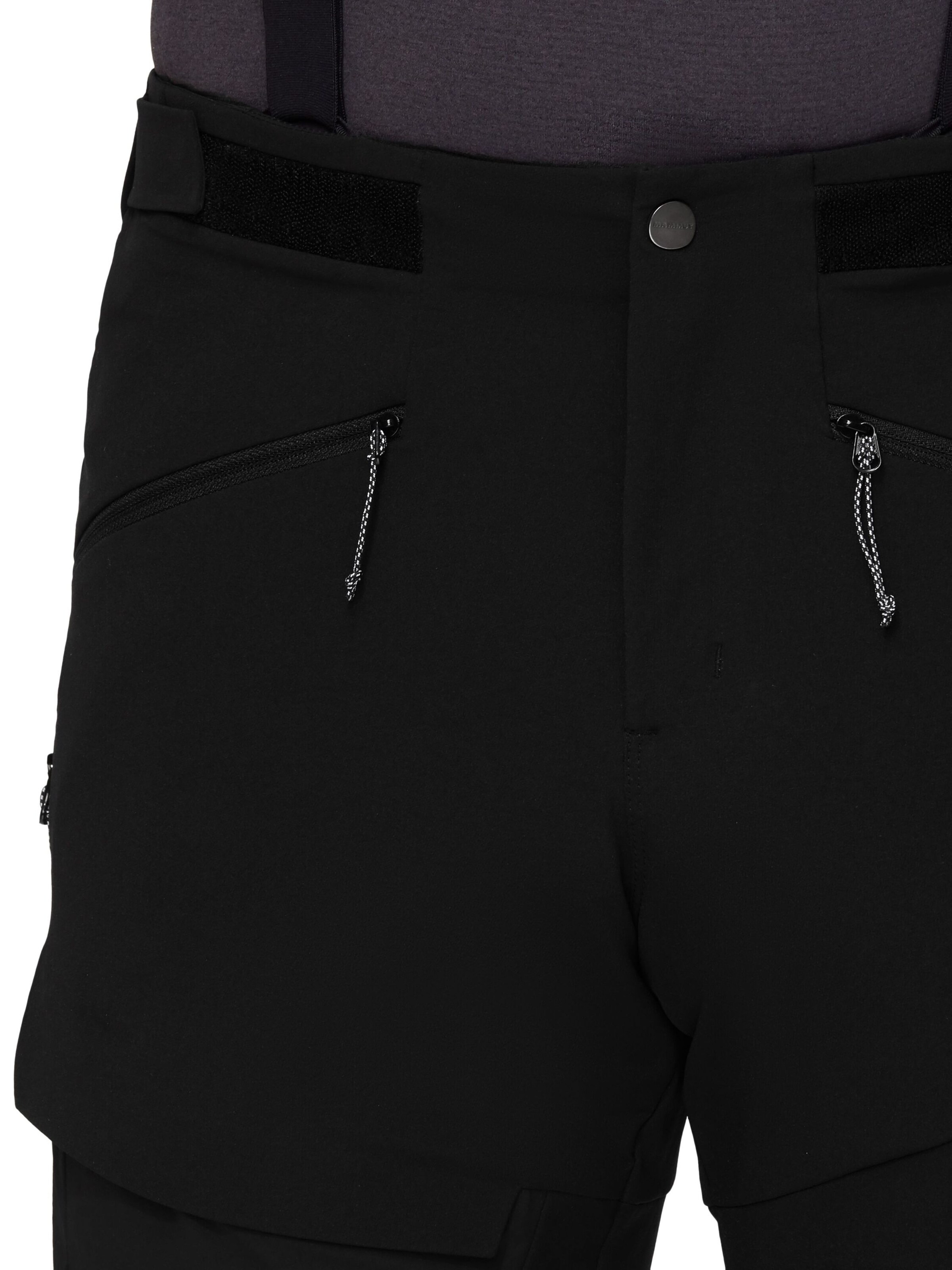 MAMMUT Regular Outdoor Pants in Black