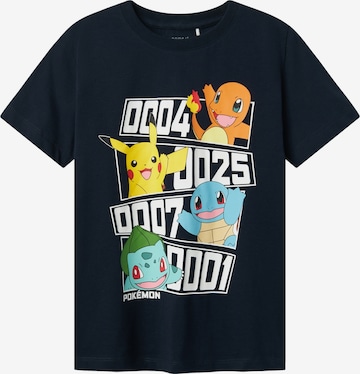 Maglietta 'NKMDazz Pokemon' di NAME IT in nero: frontale