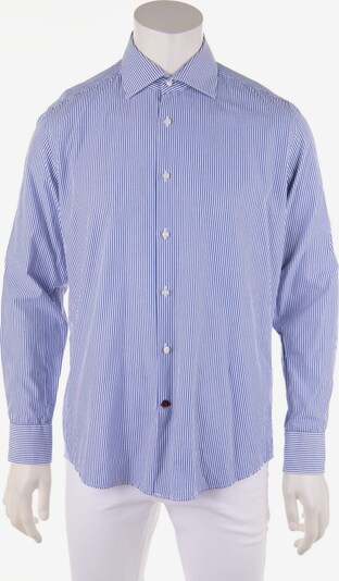 Tommy Hilfiger Tailored Button Up Shirt in L in Blue denim / White, Item view