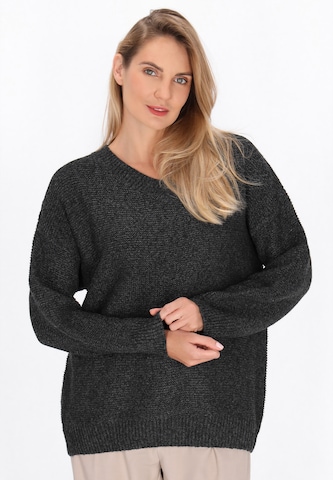Pull-over usha WHITE LABEL en gris : devant