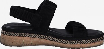 TAMARIS Sandals in Black