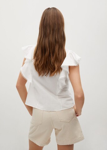 MANGO Blouse 'Lili' in Wit