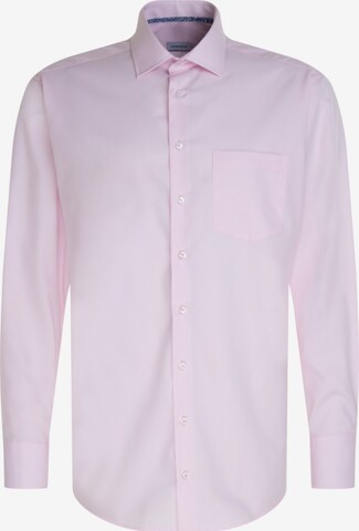 Chemise business 'Comfort' SEIDENSTICKER en rose : devant