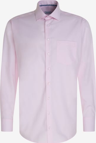SEIDENSTICKER Comfort Fit Businesshemd 'Comfort' in Pink: predná strana
