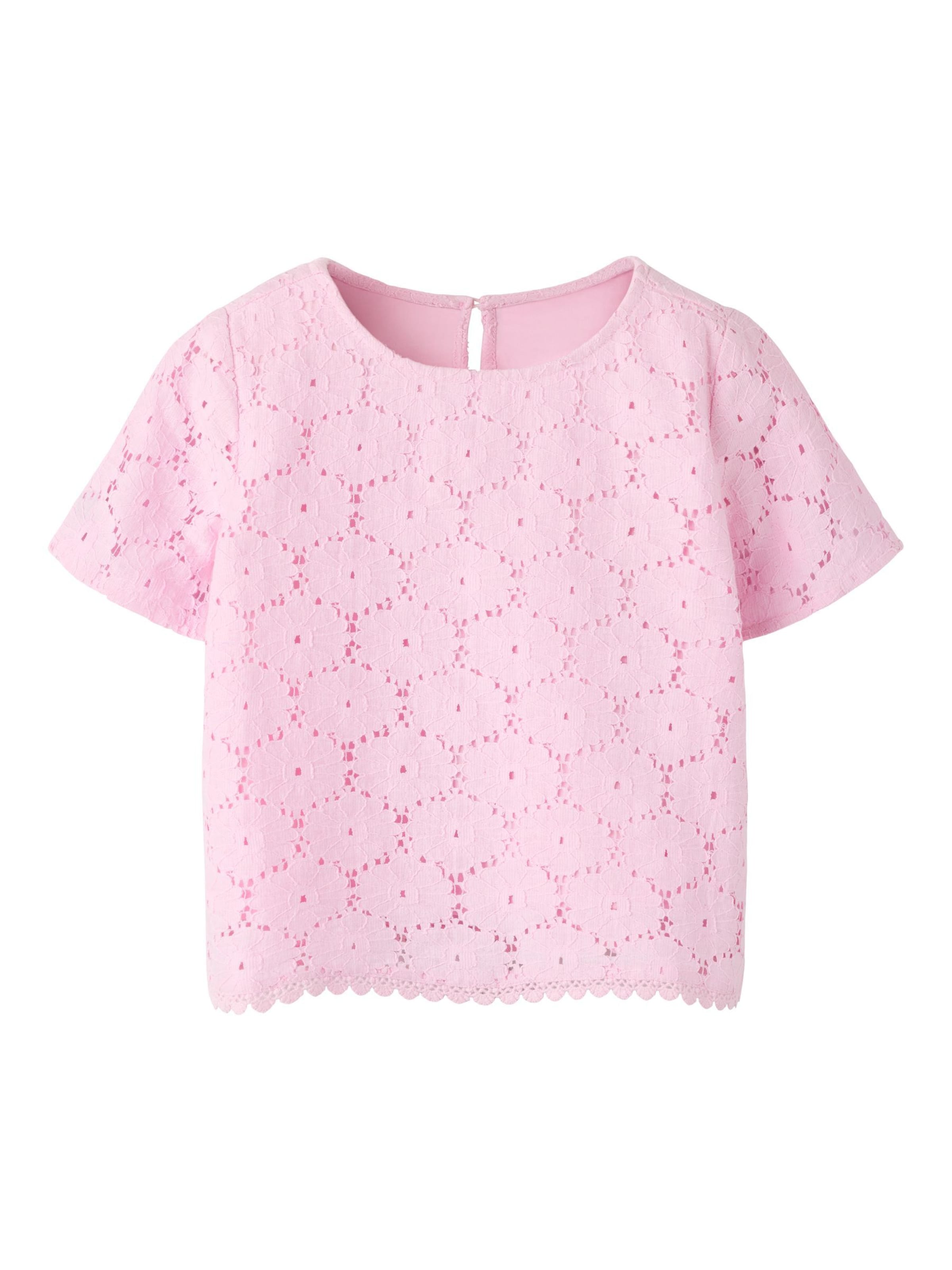 NAME IT - Blusa en rosa: frente