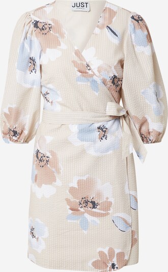 JUST FEMALE Dress in Sand / Light blue / Light brown / Black / White, Item view