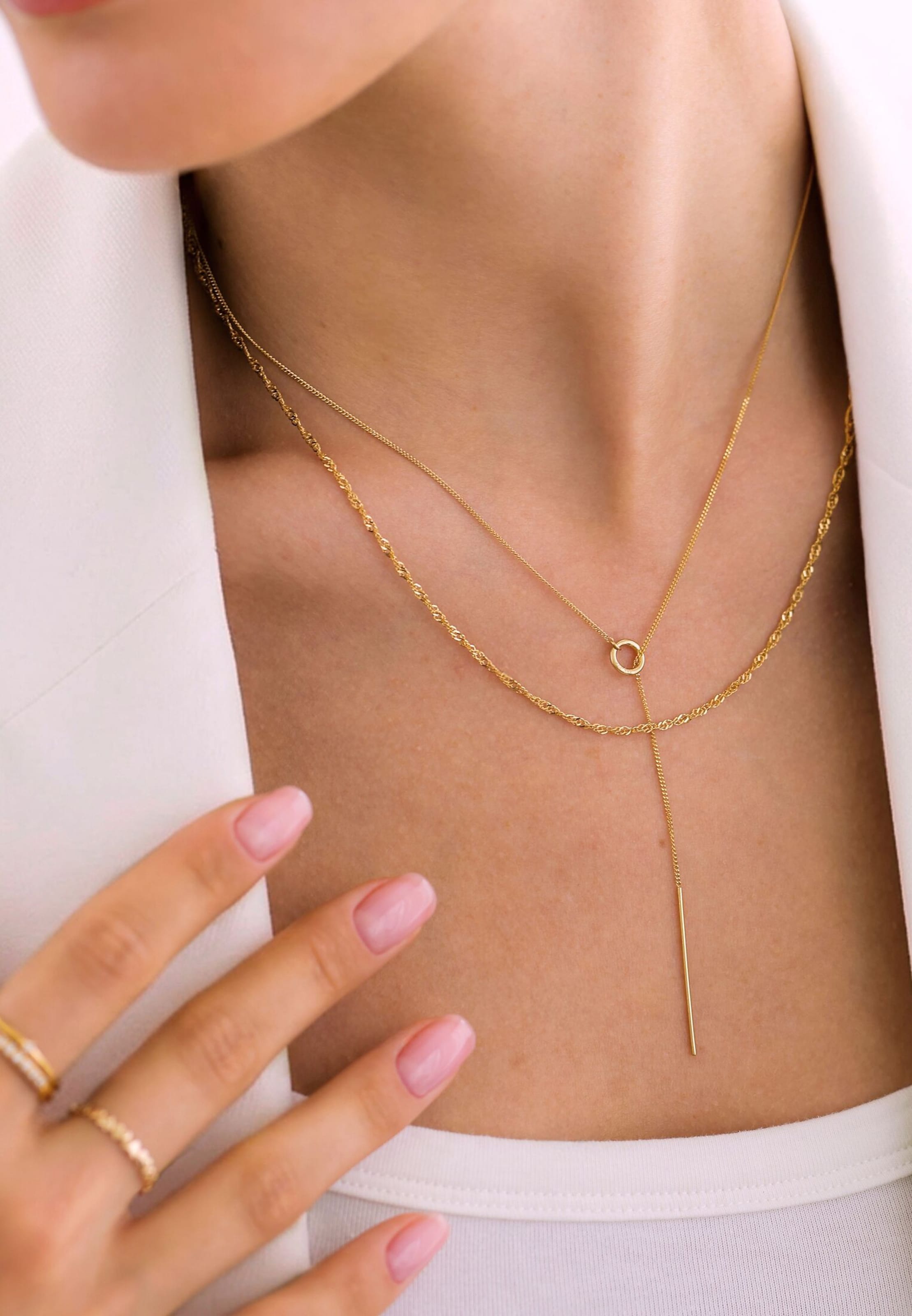 ELLI PREMIUM Halskette in Gold