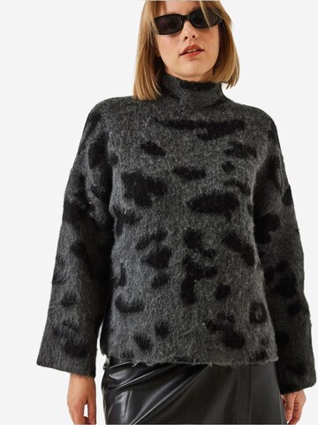 Bianco Lucci Pulóver 'Pullover' - szürke