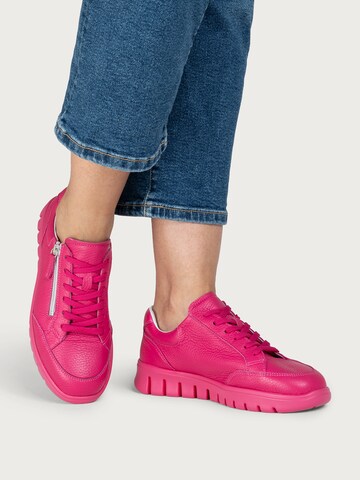 Baskets basses VITAFORM en rose : devant