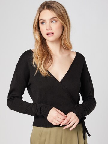 Guido Maria Kretschmer Women Pullover 'Elif' in Schwarz: predná strana