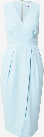 Closet London Koktejlové šaty – modrá: přední strana