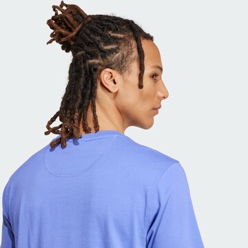 ADIDAS ORIGINALS - Camiseta 'Trefoil Essentials' en azul