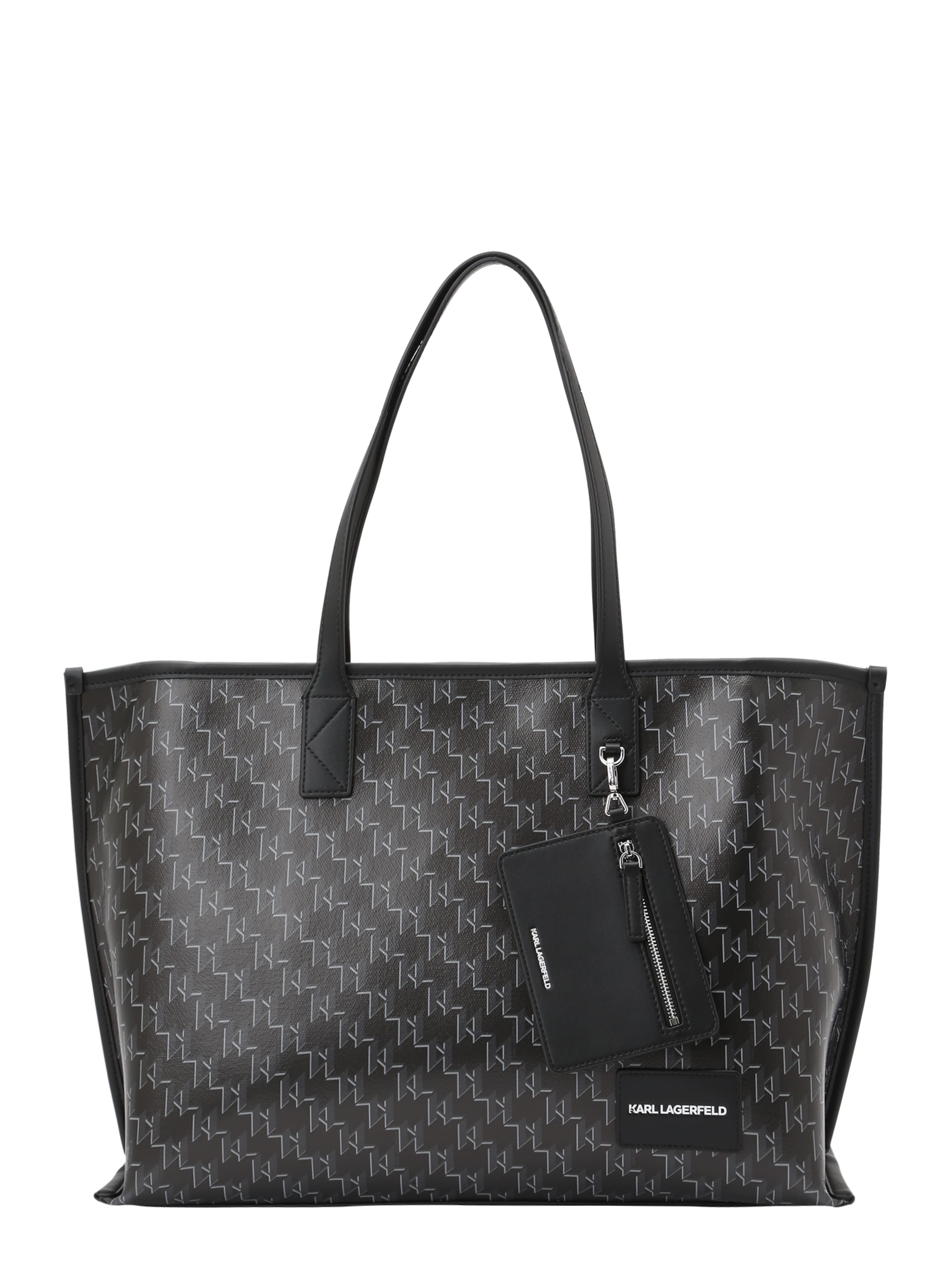 Karl Lagerfeld Nákupní taška – černá: přední strana