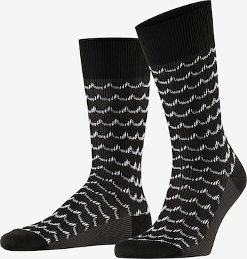 FALKE Socks 'Sea Rock' in Black: front