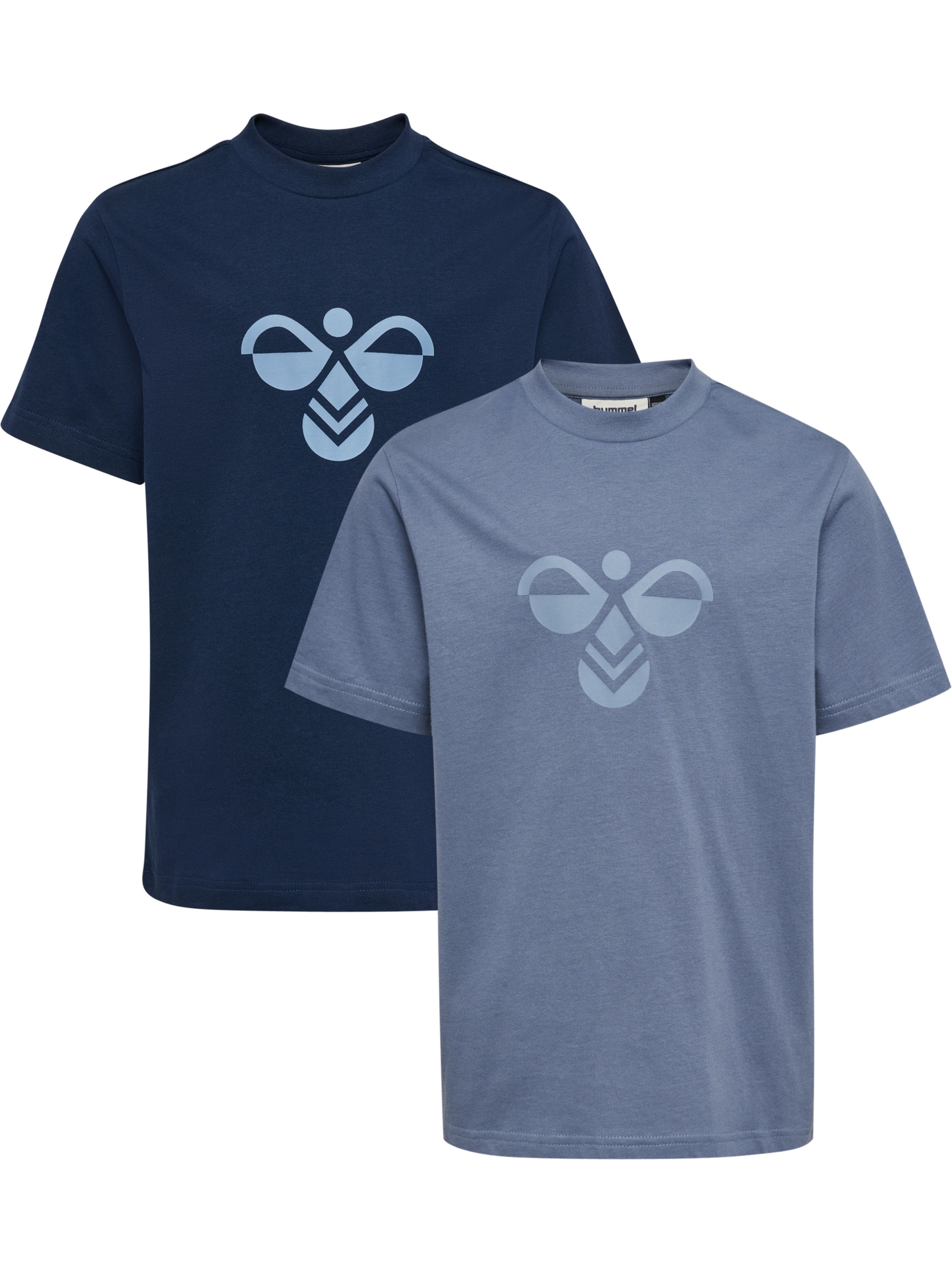 Hummel Shirt 'Reg Tukas' in Blauw: voorkant
