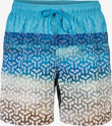 ARENA Boardshorts 'BEACH BOXER PLACED' i blandingsfarger: forside