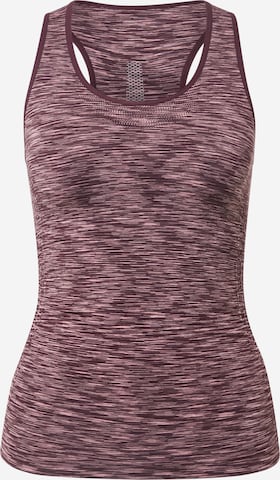 ENDURANCE Sports top 'Acir' in Purple: front