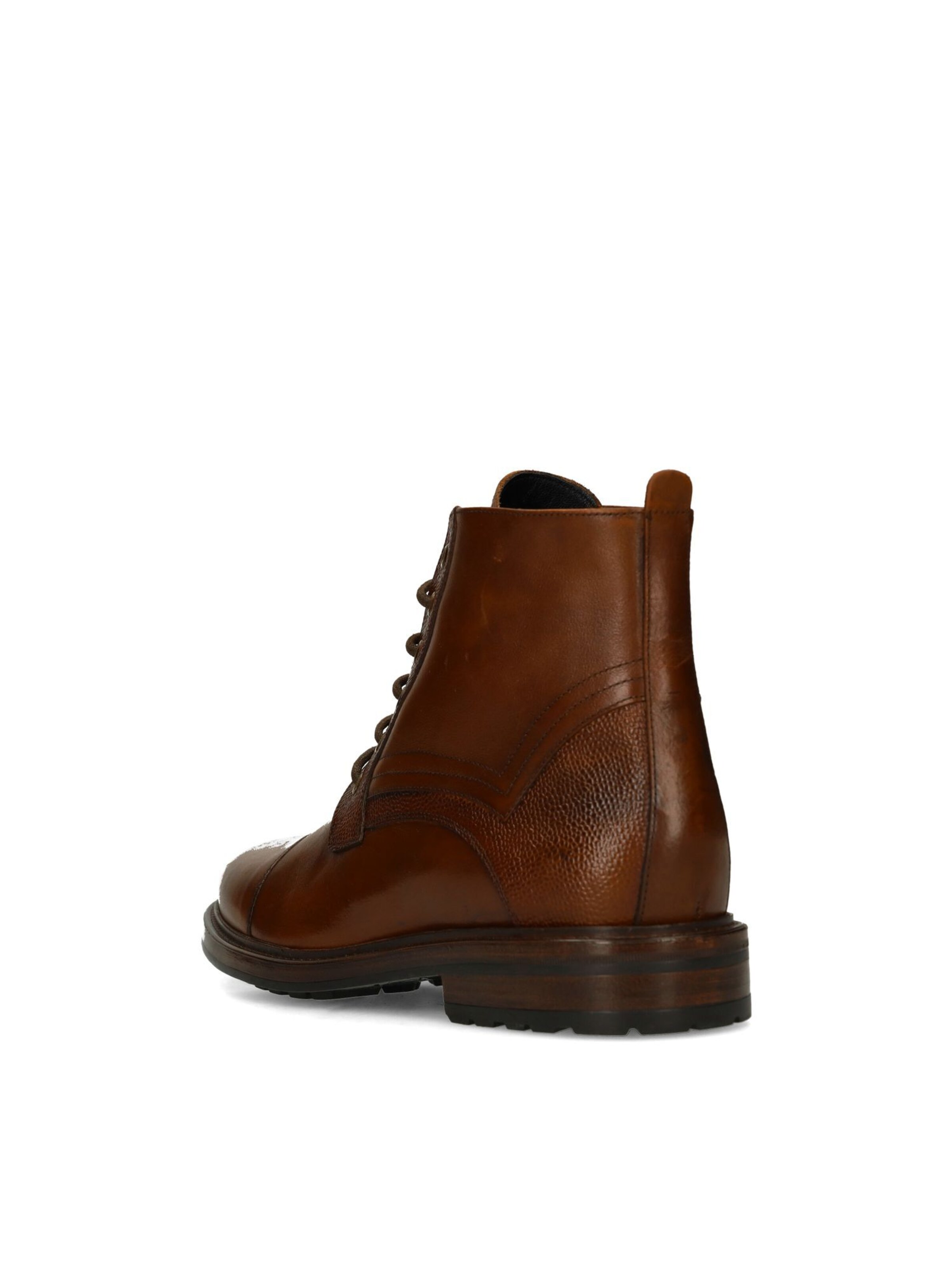 Bottines à lacets 'Black Label' MANFIELD en marron