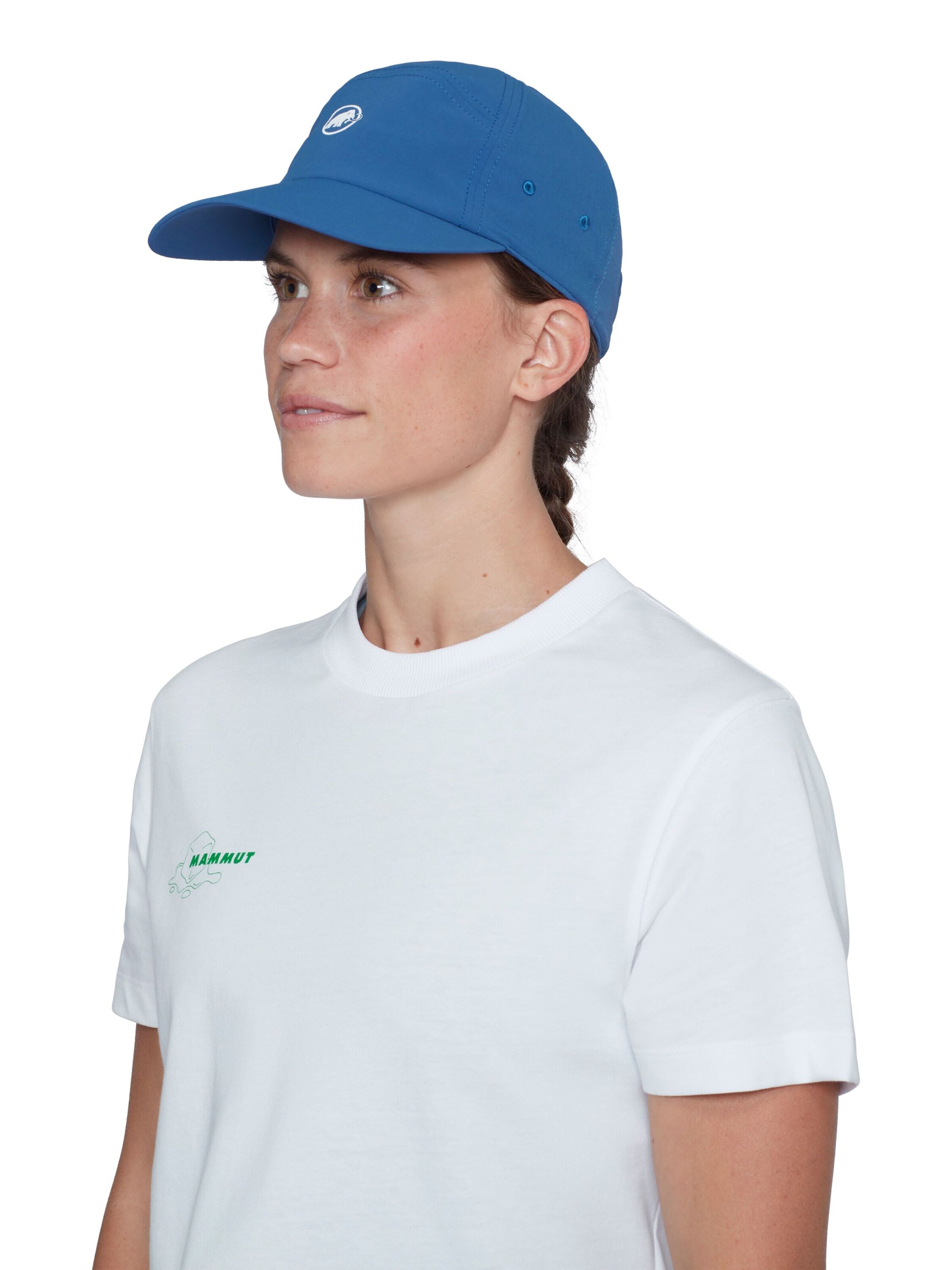 MAMMUT Athletic Cap 'SUN PEAK' in Blue: front
