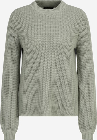 Pieces Tall Sweater 'TRISTA' in Green: front