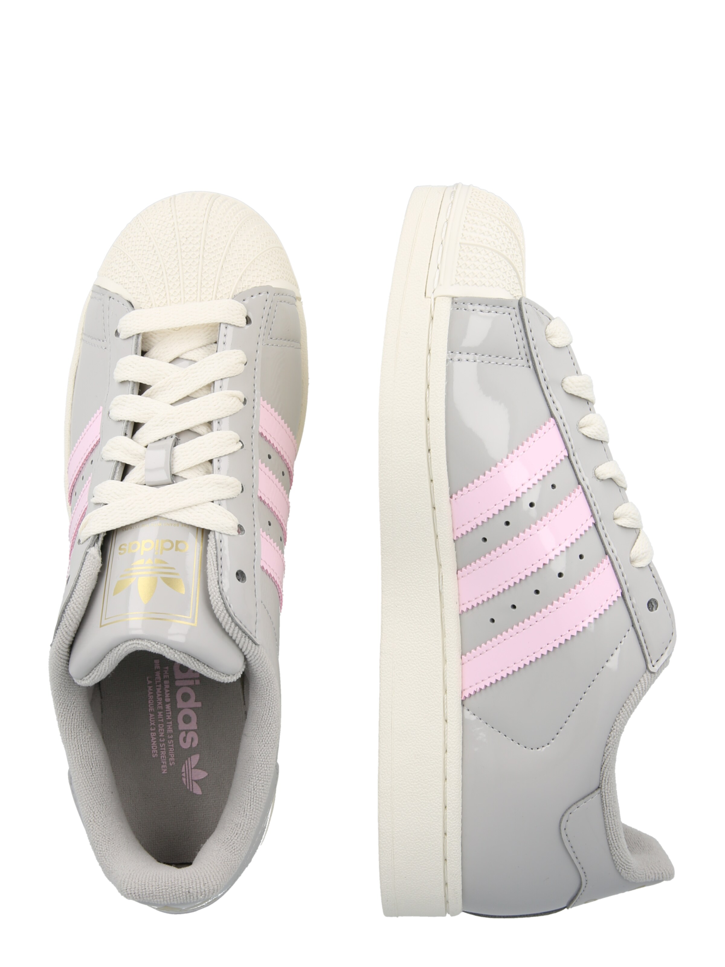 ADIDAS ORIGINALS Platform trainers 'SUPERSTAR II' in Grey